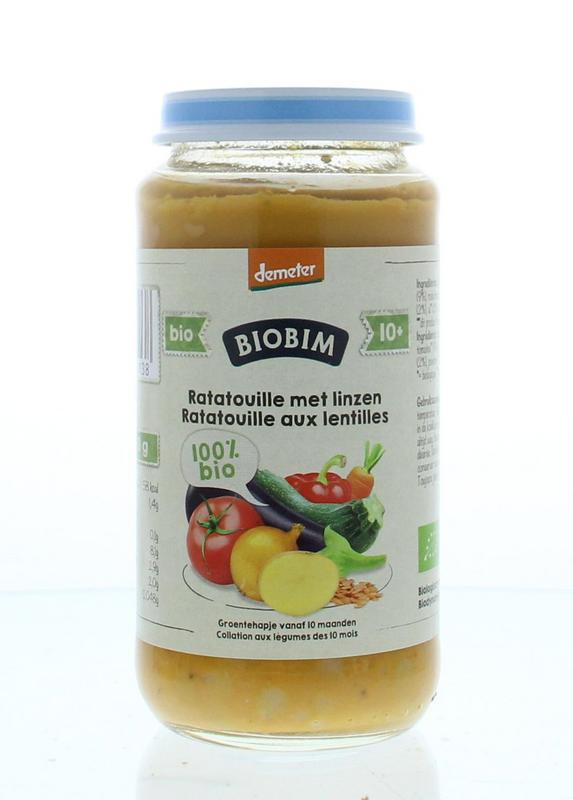 Biobim Ratatouille Linzen 10+ Maanden Demeter Bio