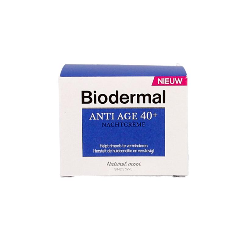 Biodermal Nachtcreme Anti-Age 40+