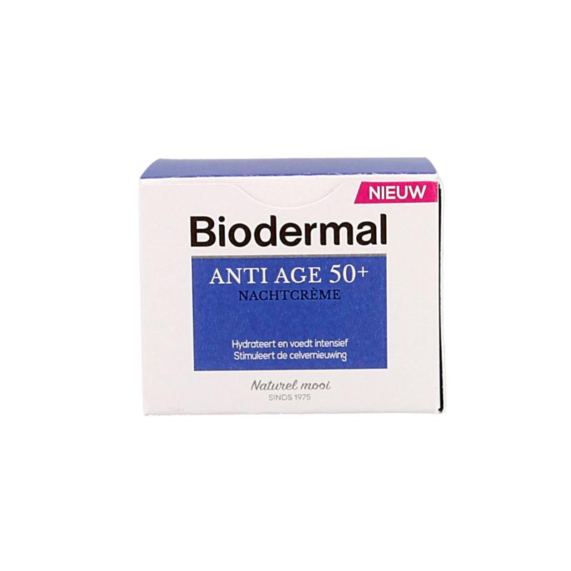 Biodermal Nachtcreme Anti-Age 50+