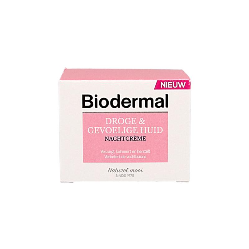 Biodermal Nachtcreme Droge En Gevoelige Huid