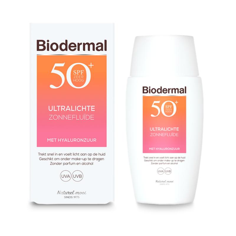 Biodermal Ultralichte Zonnefluide Spf50+