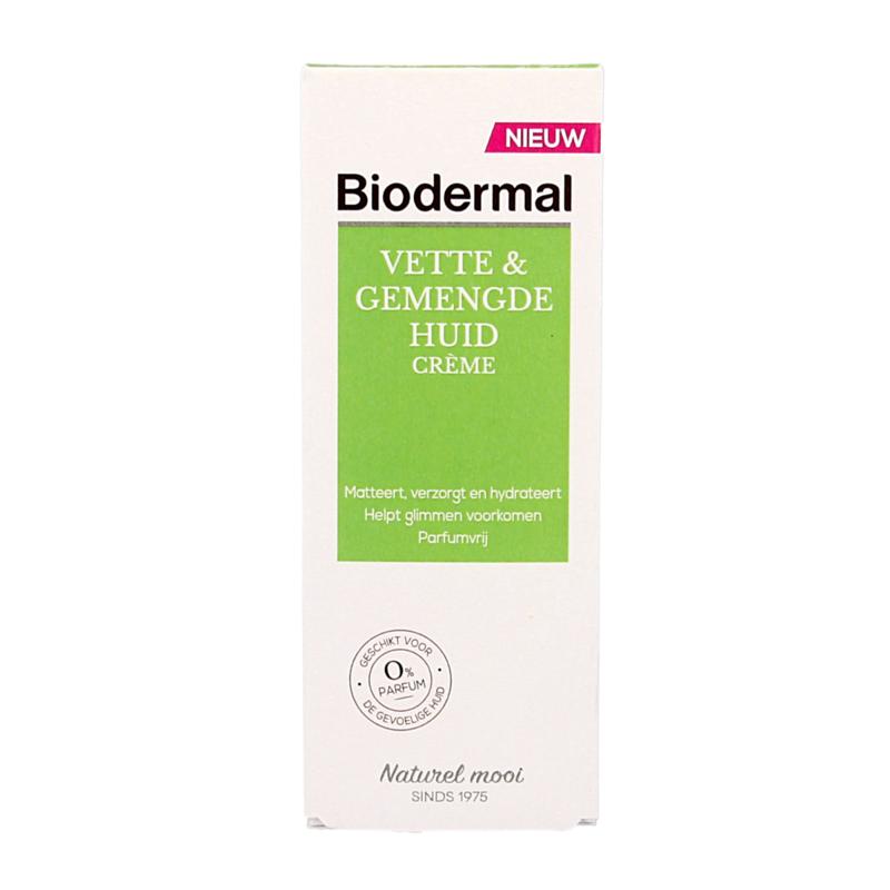 Biodermal Vet & Gemengde Huid Creme