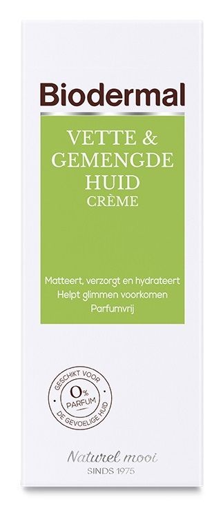 Biodermal Vet & Gemengde Huid Creme