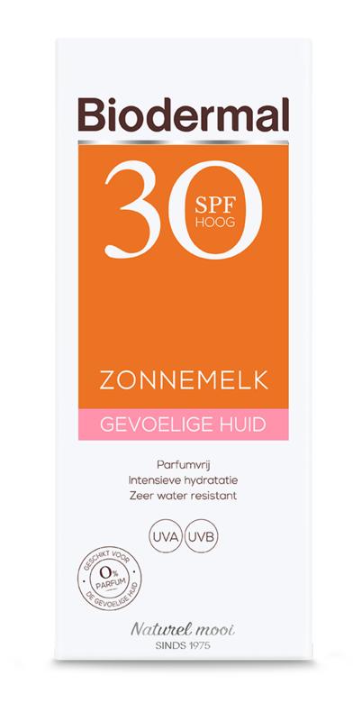 Biodermal Zonnemelk Gevoelige Huid Spf30