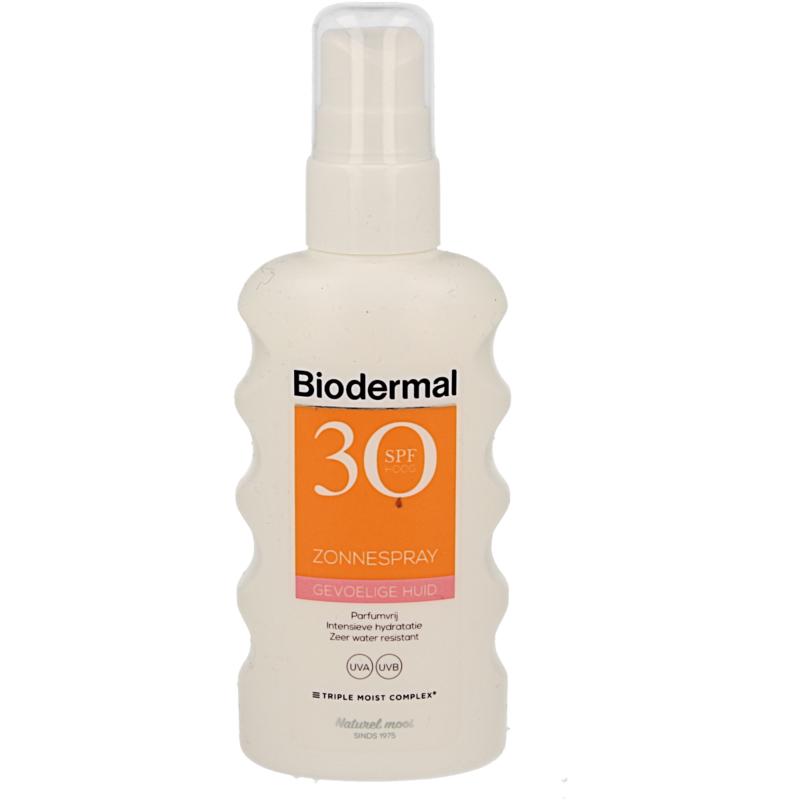 Biodermal Zonnespray Sp30 Gevoelig Huid