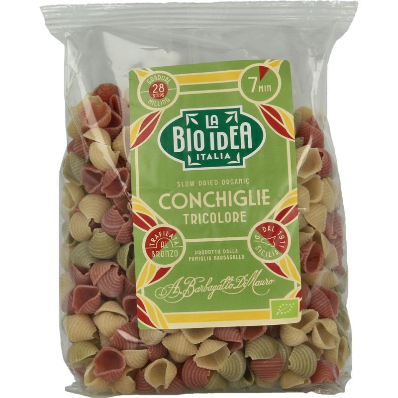 Bioidea Grote Schelp Tricolore Bio