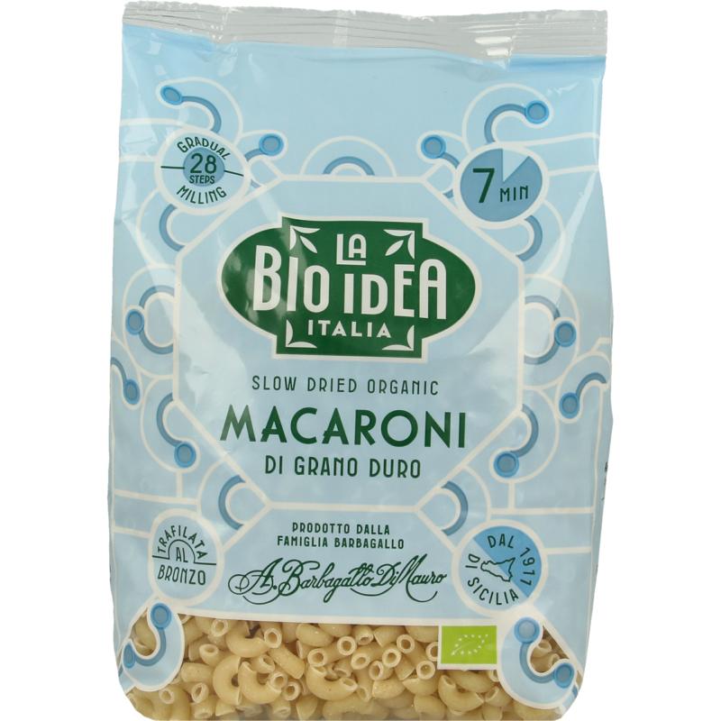 Bioidea Macaroni Wit Elleboogjes Bio