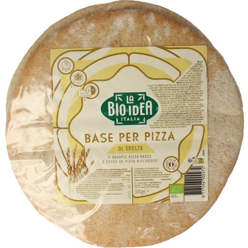 Bioidea Pizzabodems Spelt Bio