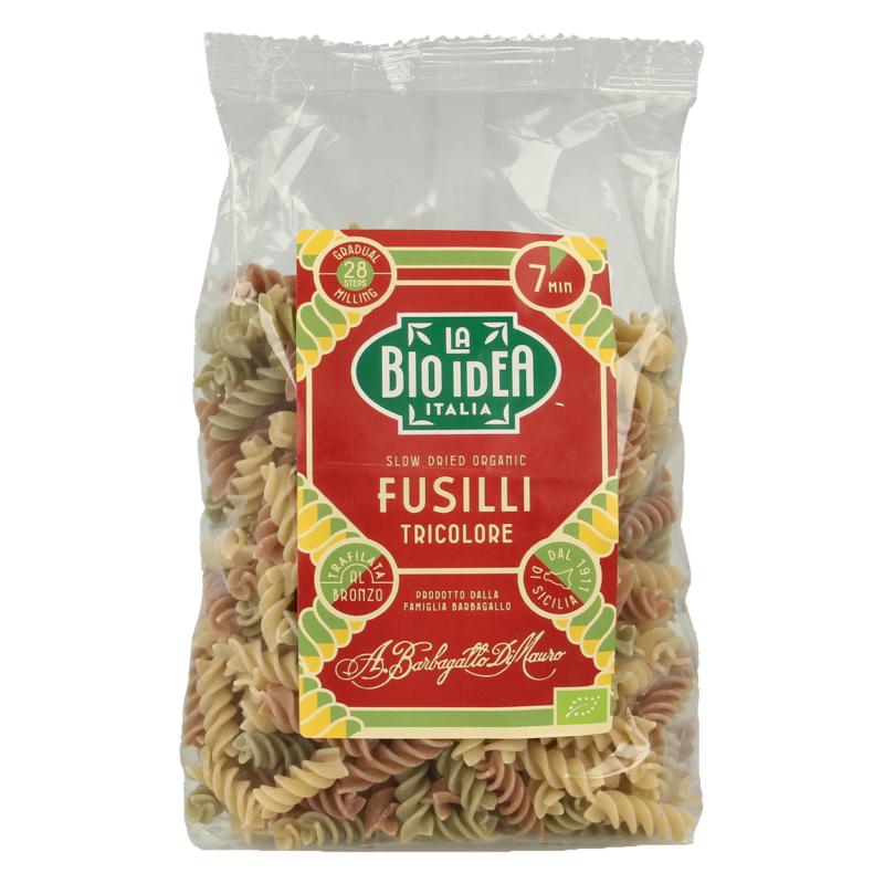 Bioidea Fusilli Tricolore Spirelli