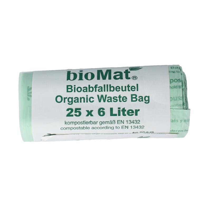 Biomat Wastebag Compost 6 Liter