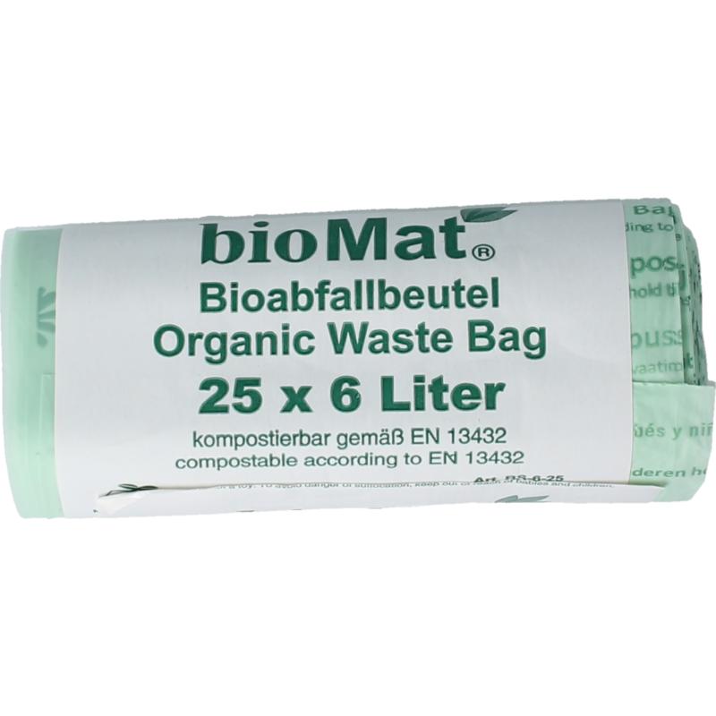 Biomat Wastebag Compost 6 Liter