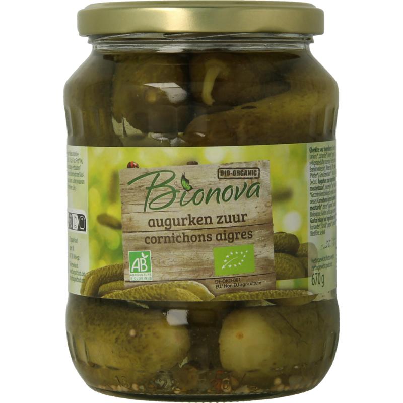 Bionova Augurken Zuur Bio
