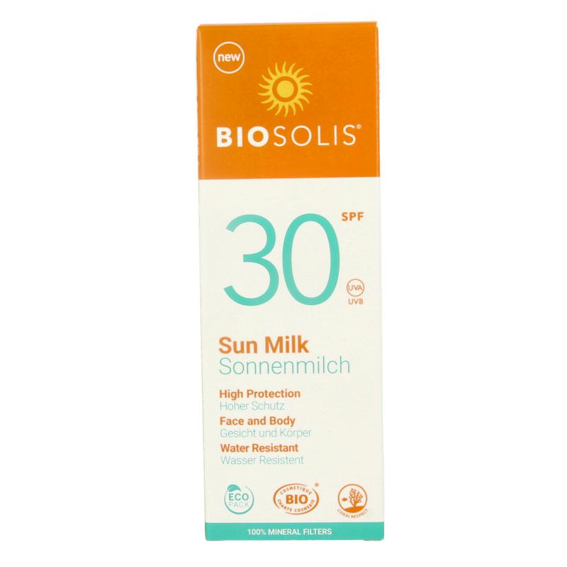 Biosolis Zonnemelk Voor Gezicht En Lichaam Spf30