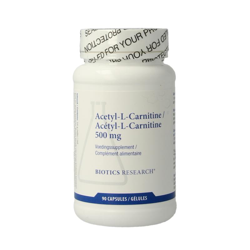 Biotics Acetyl-L-Carnitine 500Mg