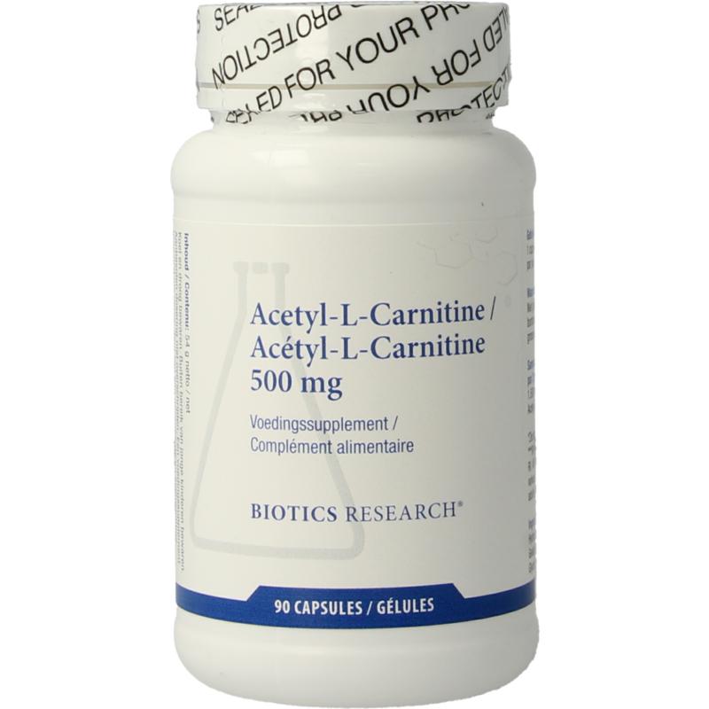 Biotics Acetyl-L-Carnitine 500Mg