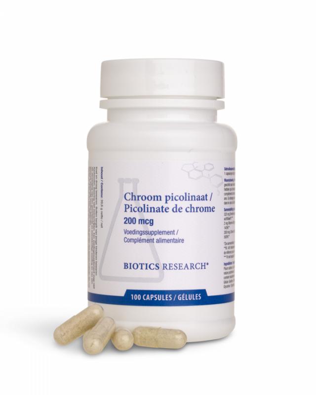 Biotics Chroom Picolinaat 200Mcg