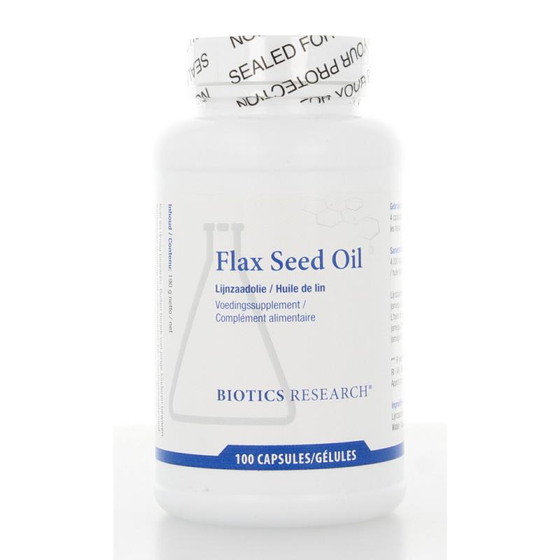Biotics Lijnzaadflax Seed Oil