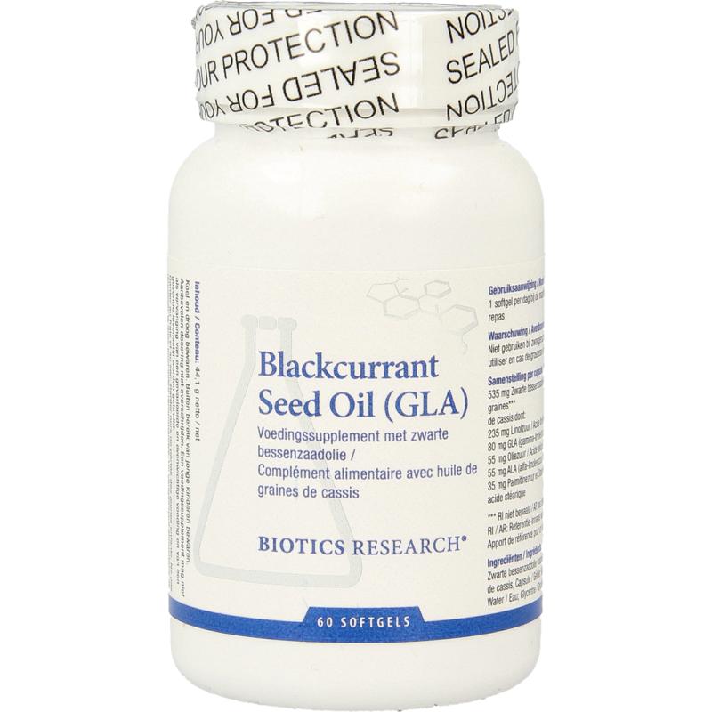 Biotics Zwarte Bessenzaad Olie