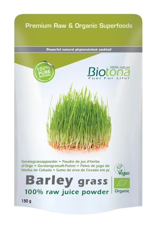Biotona Barley Grass Raw Juice Powder Bio