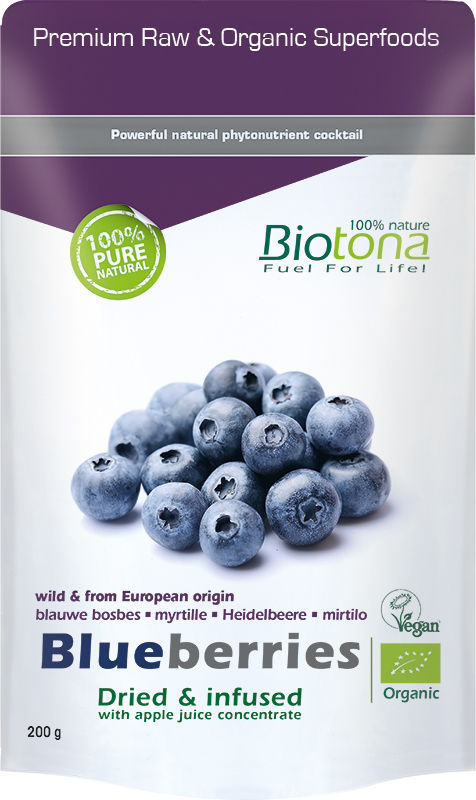 Biotona Blueberries Dried Infusion Bio