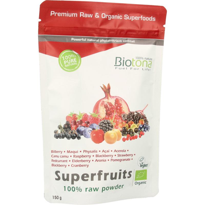 Biotona Superfruits Raw Powder Bio