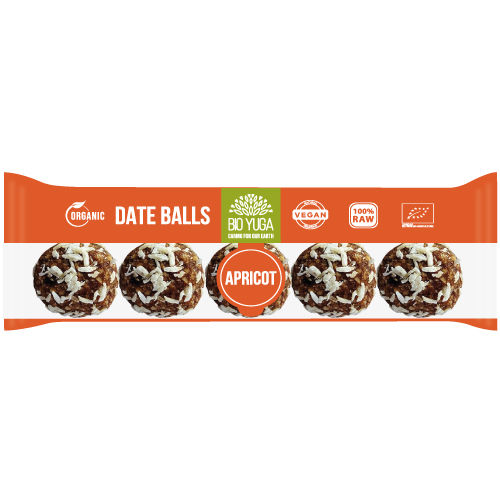 Bioyuga Date Balls Apricot Bio