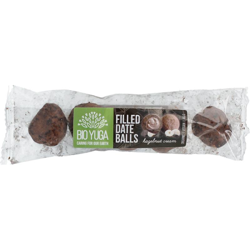 Bioyuga Date Balls Hazelnut & Cacao Cream Bio