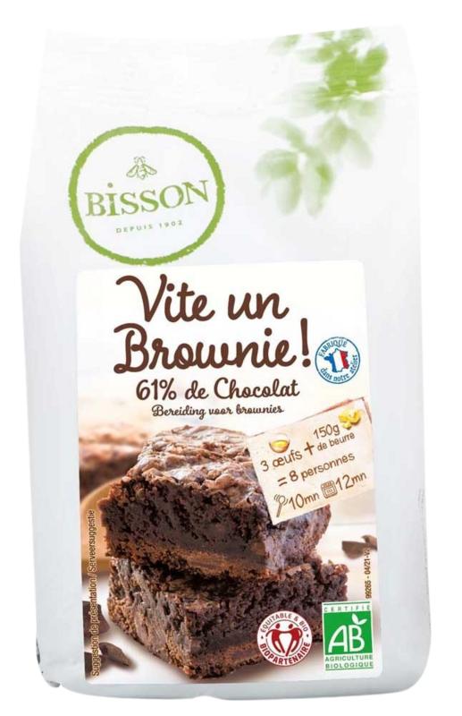Bisson Bakmix Voor Brownies Bio
