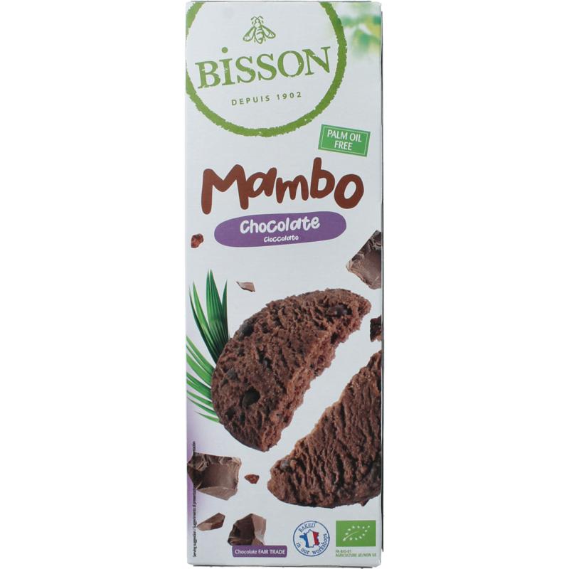 Bisson Chocolade Zandkoekjes Met Stukjes Chocola Bio