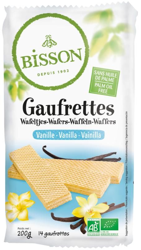 Bisson Vanille Wafels Bio