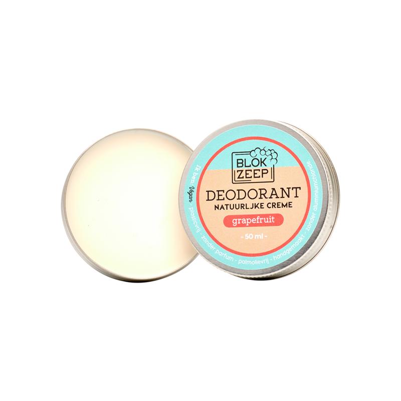 Blokzeep Deodorant Creme Grapefruit