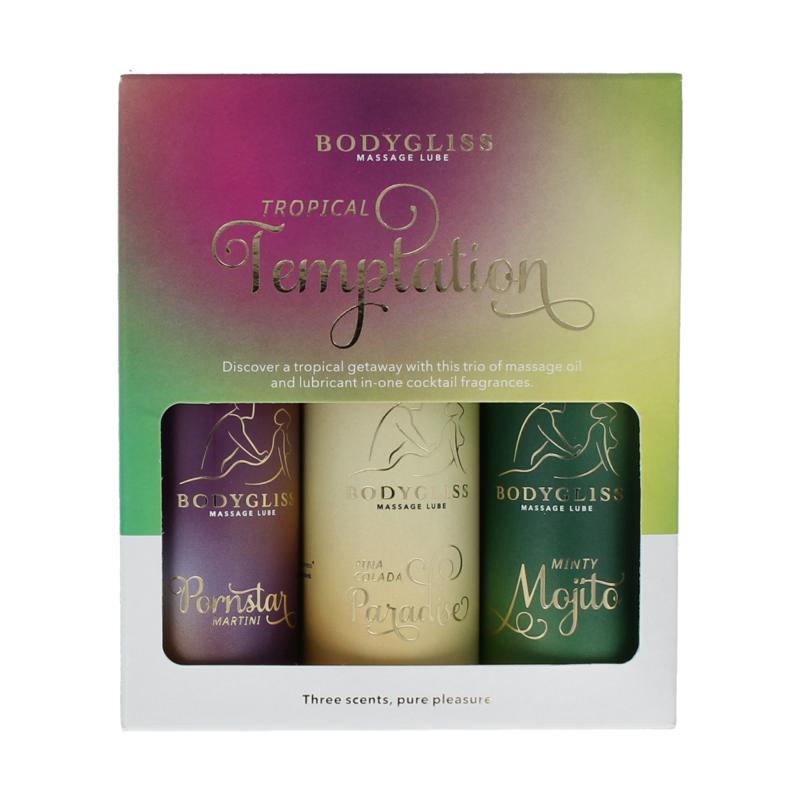 Bodygliss Tropical Temptation Three-Pack Travel Edition