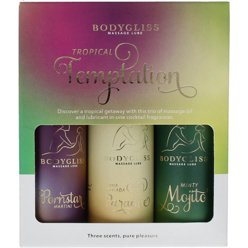 Bodygliss Tropical Temptation Three-Pack Travel Edition