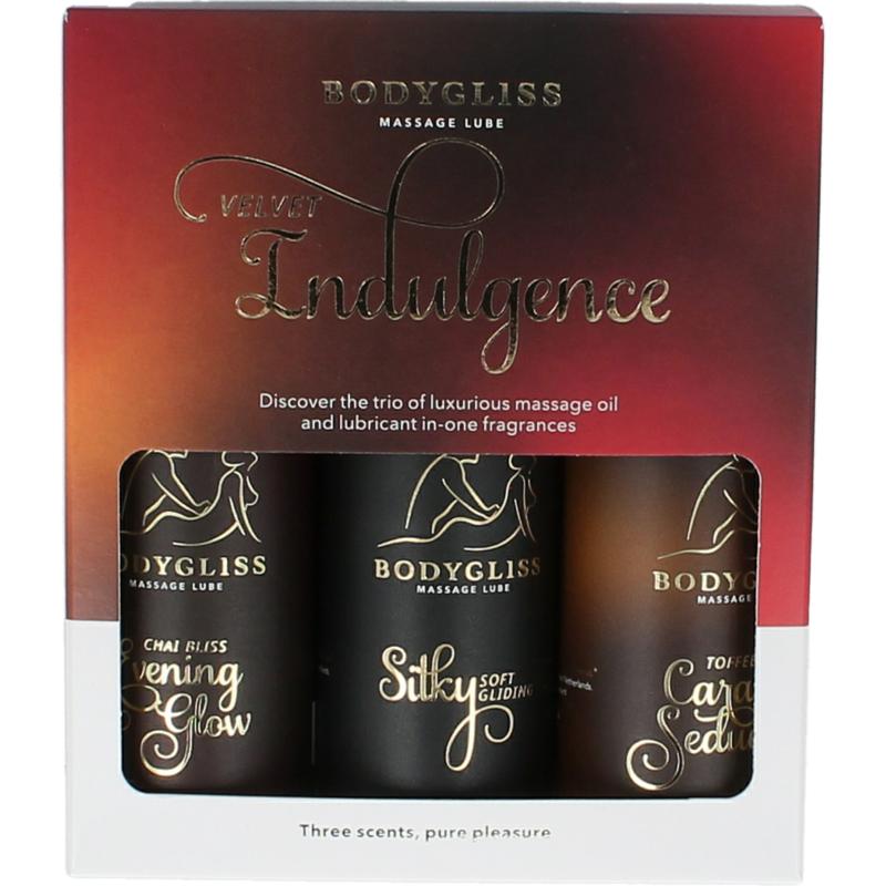 Bodygliss Velvet Indulging Three-Pack Travel Edition