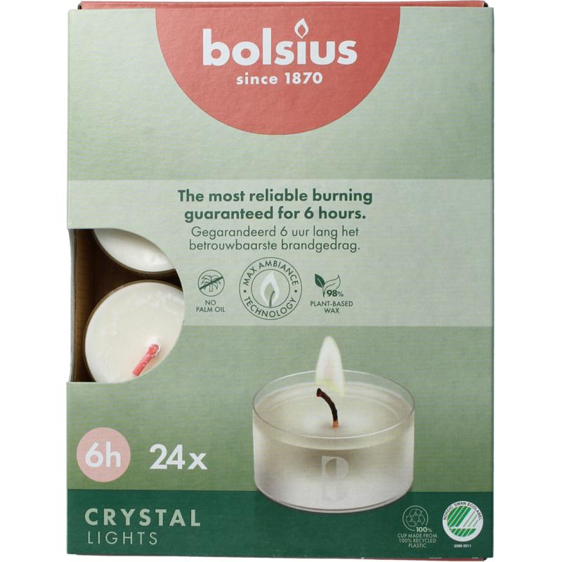 Bolsius Crystal Lights 6 Uur Doos