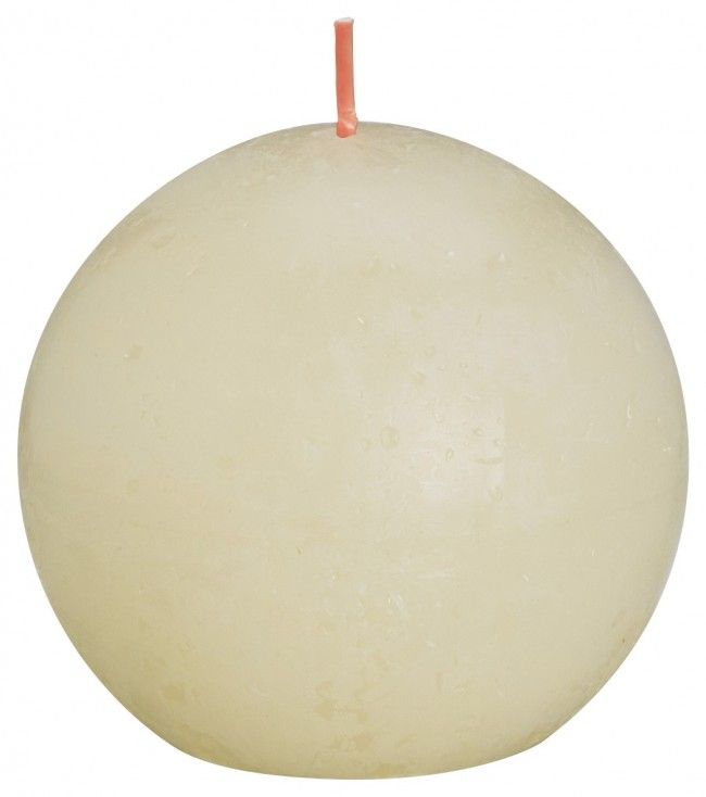 Bolsius Rustiek Bolkaars Shine 76 Soft Pearl