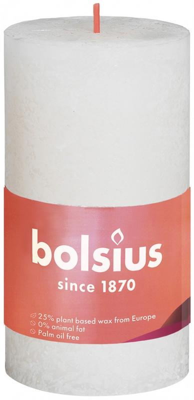 Bolsius Rustiekkaars Shine 10050 Soft Pearl