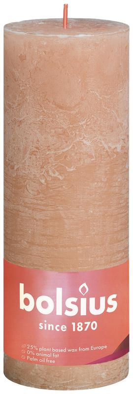 Bolsius Rustiekkaars Shine 19068 Misty Pink