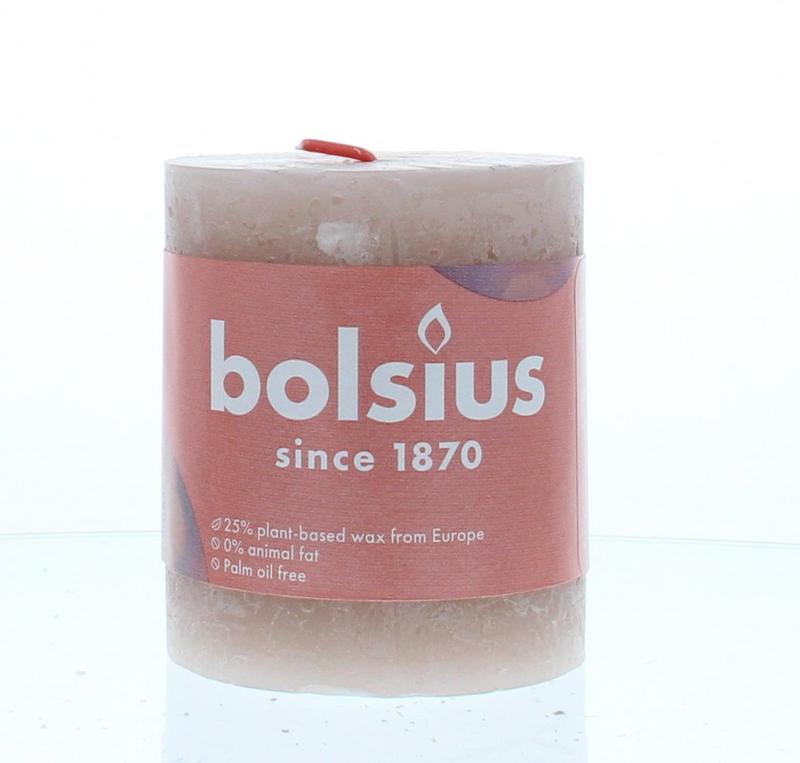 Bolsius Rustiekkaars Shine 8068 Misty Pink