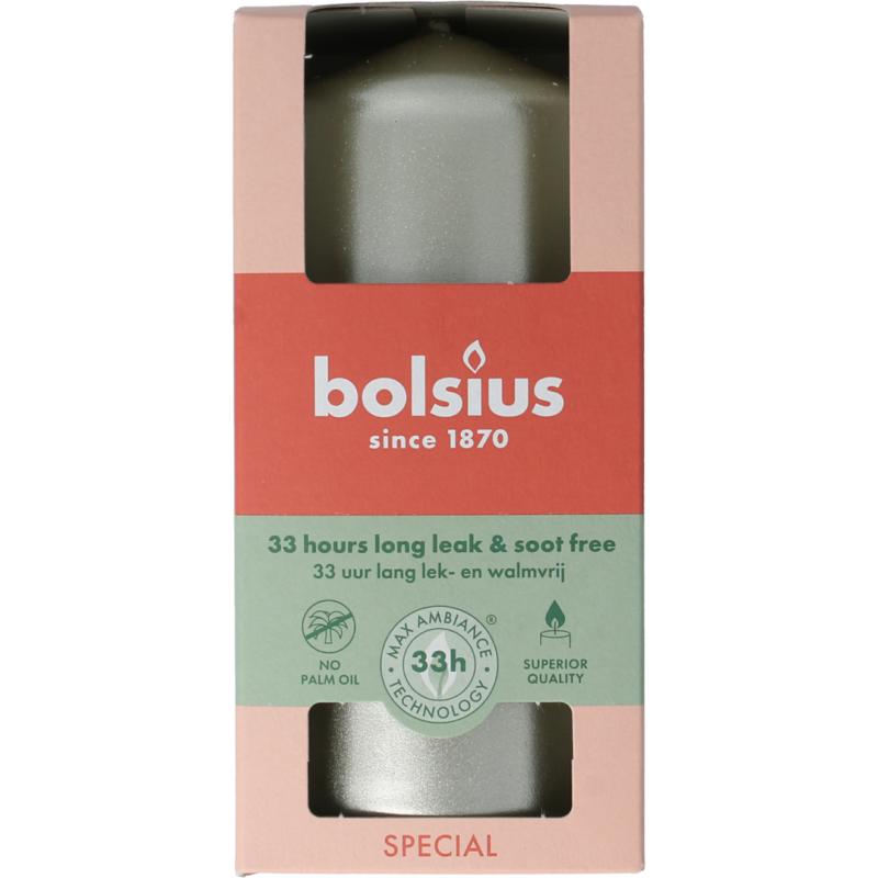 Bolsius Stompkaars 12058 White Silver