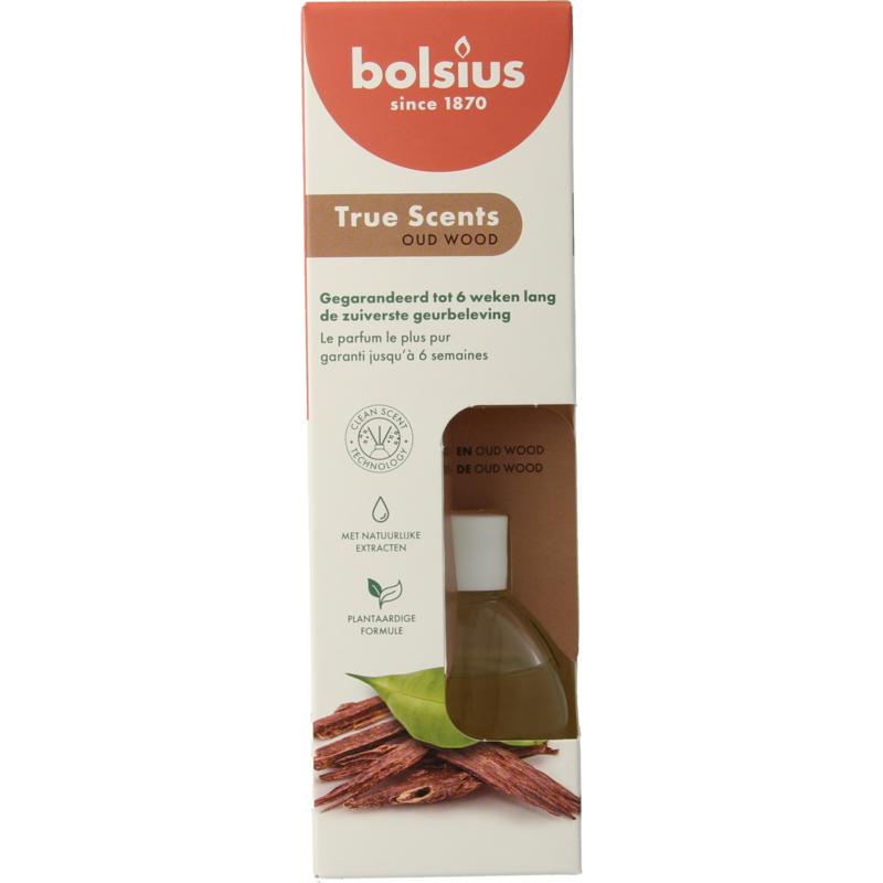 Bolsius True Scents Geurverspreider Oud Wood