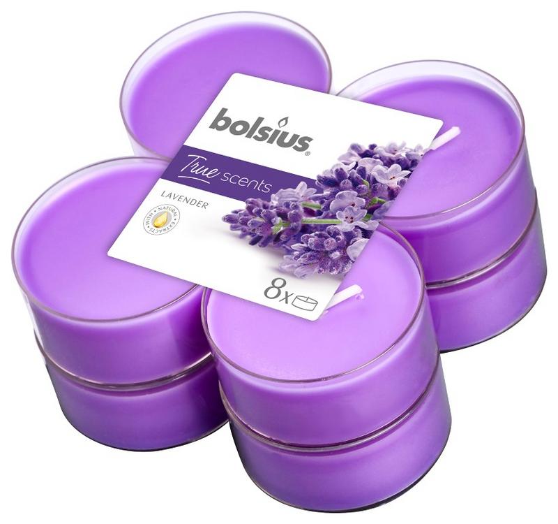Bolsius True Scents Maxilicht Lavendel