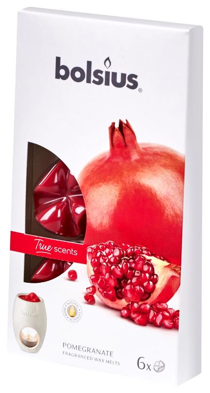 Bolsius True Scents Waxmelts Pomegranate