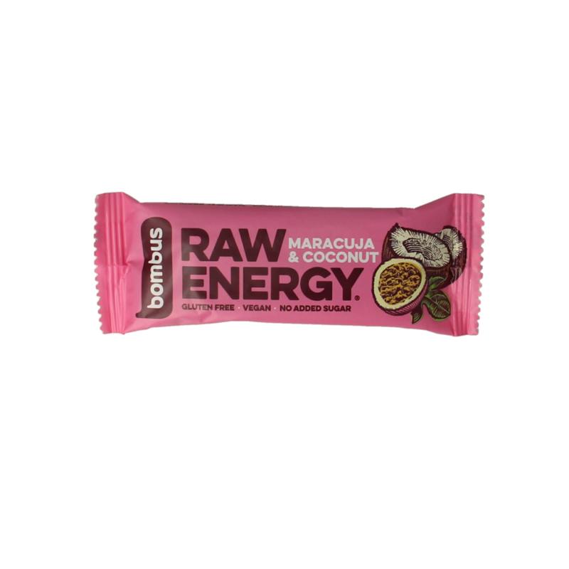 Bombus Raw Energy Bar Maracuja & Coconut