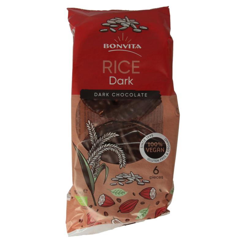 Bonvita Rijstwafels Pure Chocolade Bio