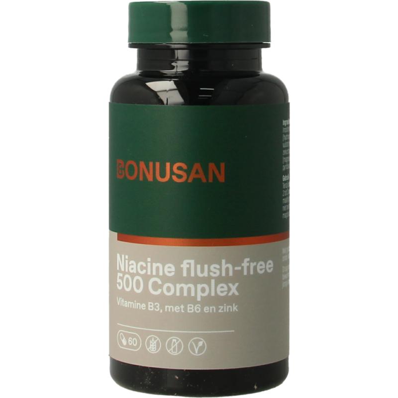 Bonusan Niacine Flush-Free 500 Complex