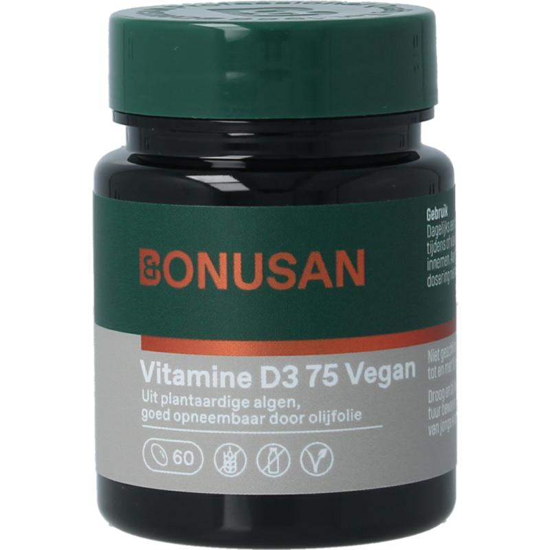 Bonusan Vitamine D3 75 Vegan