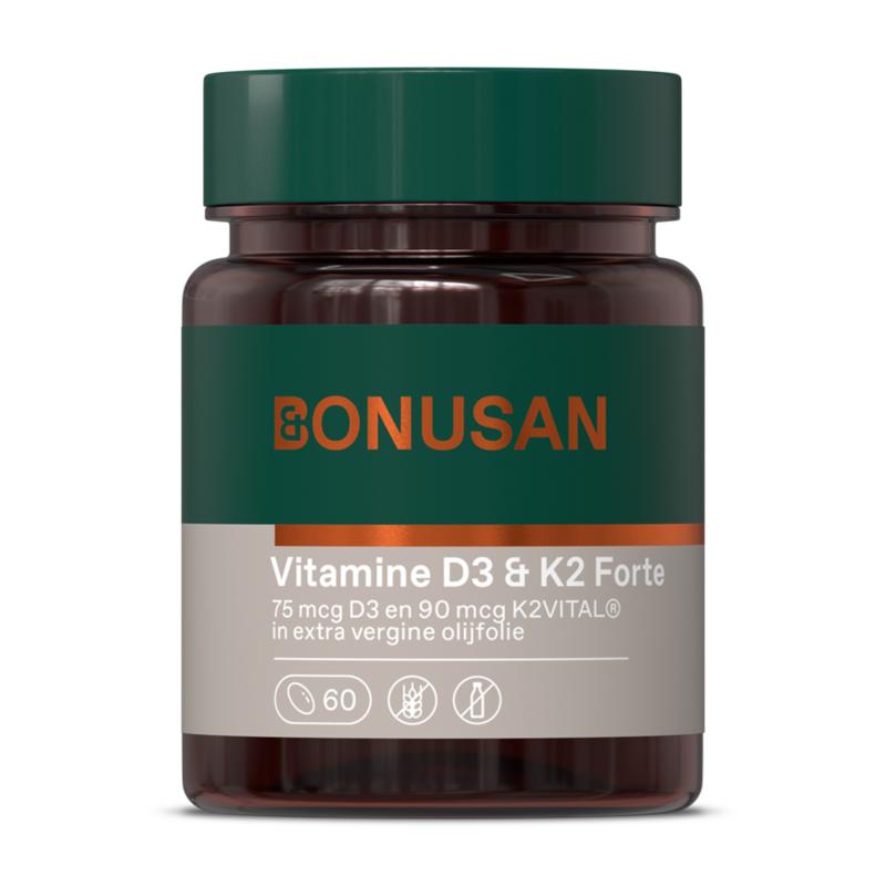 Bonusan Vitamine D3 & K2 Forte