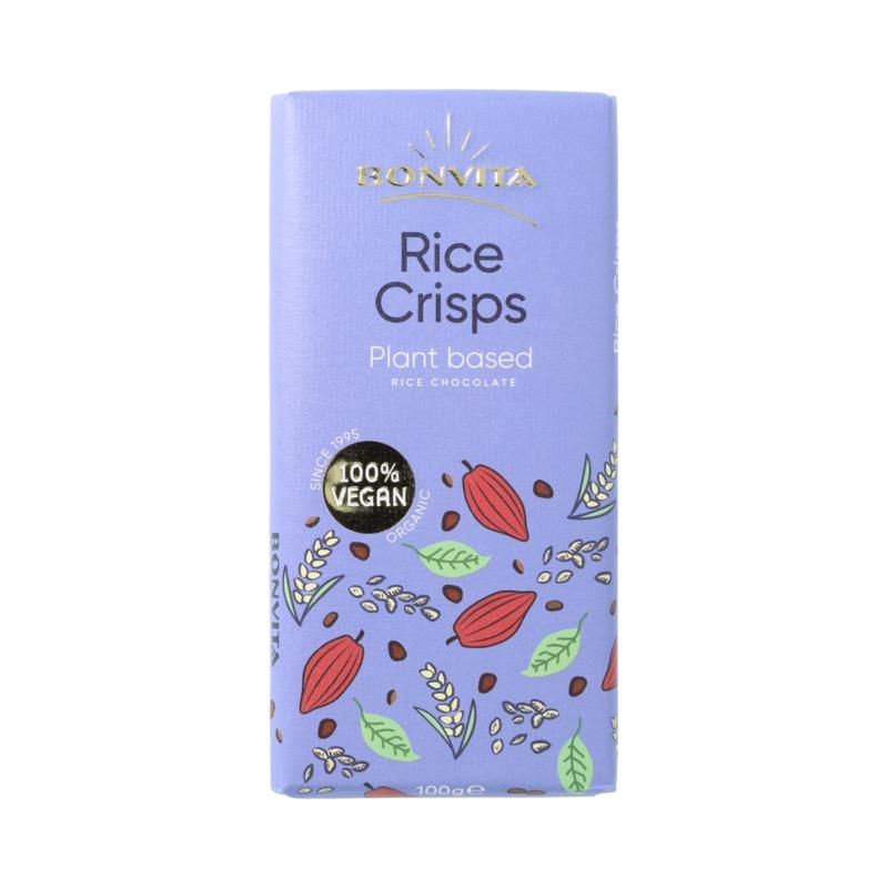 Bonvita Rijstmelk Chocolade Rice Crispy Bio