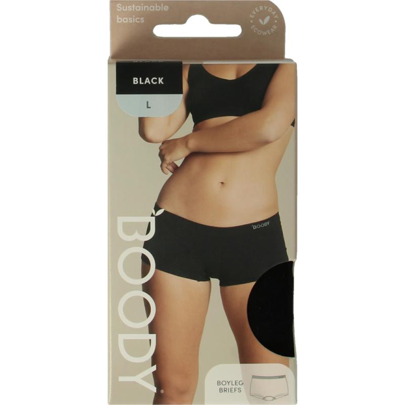 Boody Boyleg Damesslip Zwart L